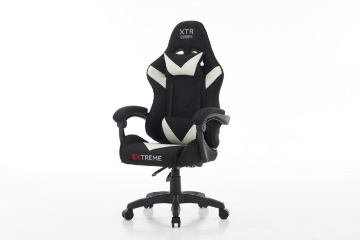 Комп'ютерне крісло із тканини EXTREME XTR Чорно-кремовий