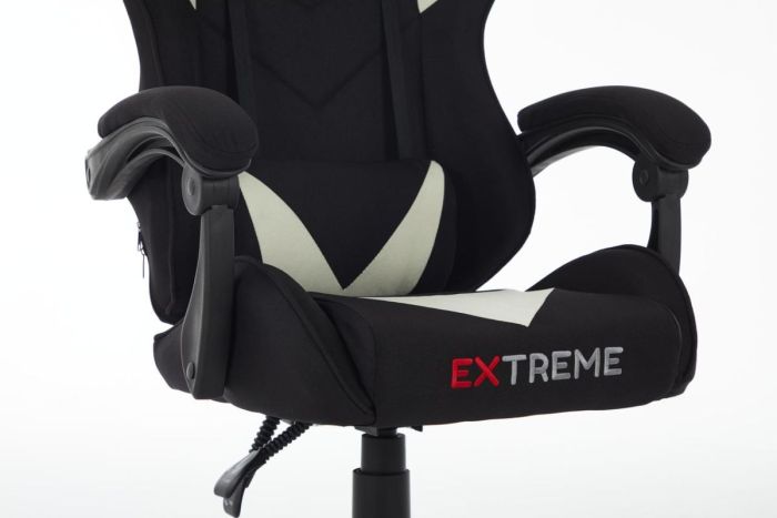Комп'ютерне крісло із тканини EXTREME XTR Чорно-кремовий