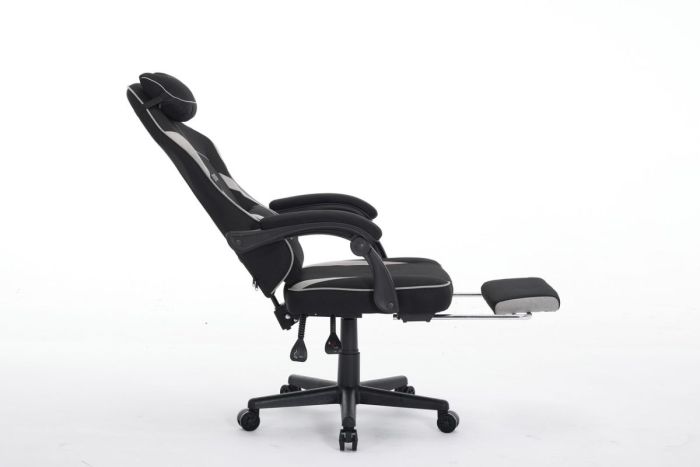 Комп'ютерне крісло із тканини Deus Edge Чорно-сірий