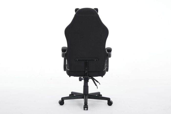 Комп'ютерне крісло із тканини Deus Edge Чорно-сірий