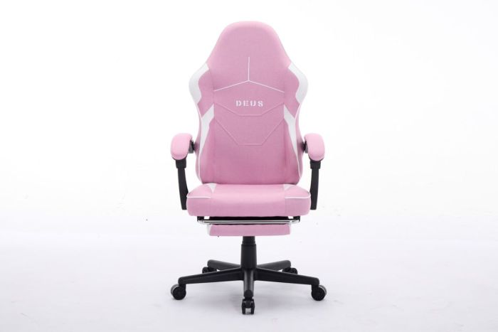 Комп'ютерне крісло із тканини Deus Edge Рожевий
