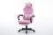 Комп'ютерне крісло із тканини Deus Edge Рожевий