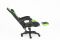 Комп‘ютерне крісло із підставкою для ніг CARBON Quattro Gaming Чорно-зелений