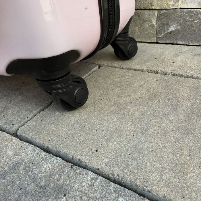 Дитяча дорожня валіза на колесах Ecarla WP05 Рожевий