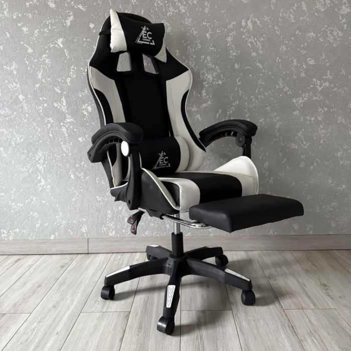 Комп‘ютерне крісло GAMER KO24B Чорно-білий