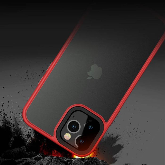 TPU+PC чохол Metal Buttons для Apple iPhone 12 Pro / 12 (6.1")