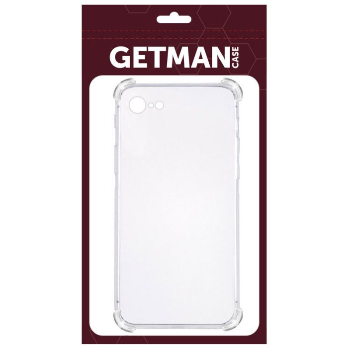 TPU чохол GETMAN Ease logo посилені кути Full Camera для Apple iPhone 6/6s (4.7")