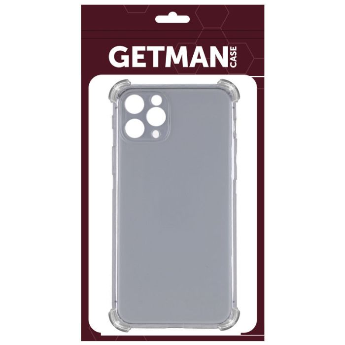 TPU чохол GETMAN Ease logo посилені кути Full Camera для Apple iPhone 13 Pro (6.1")