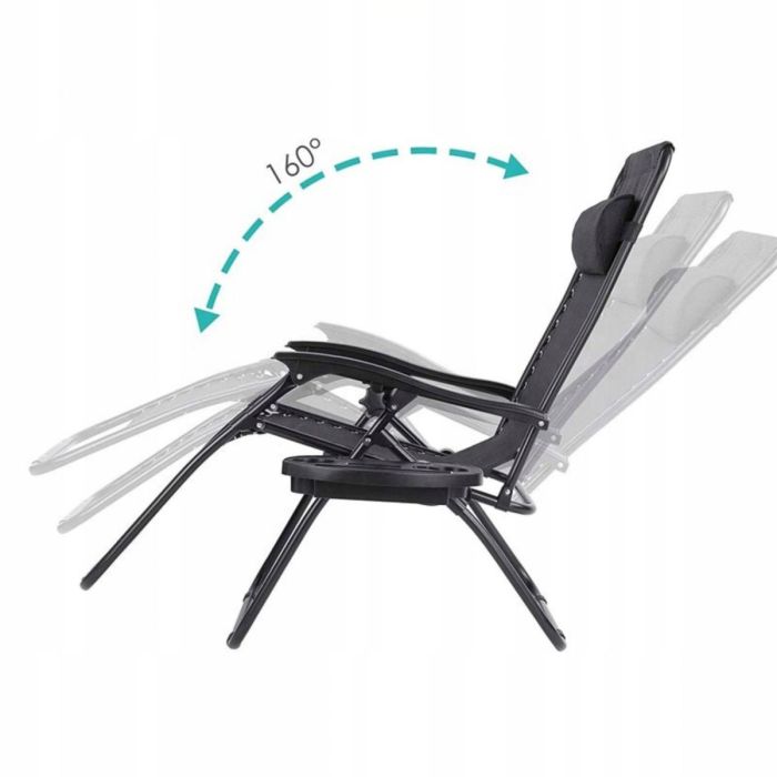 Набір садових лежаків зі столиком Ideal Garden TDC-2503 Бежевий