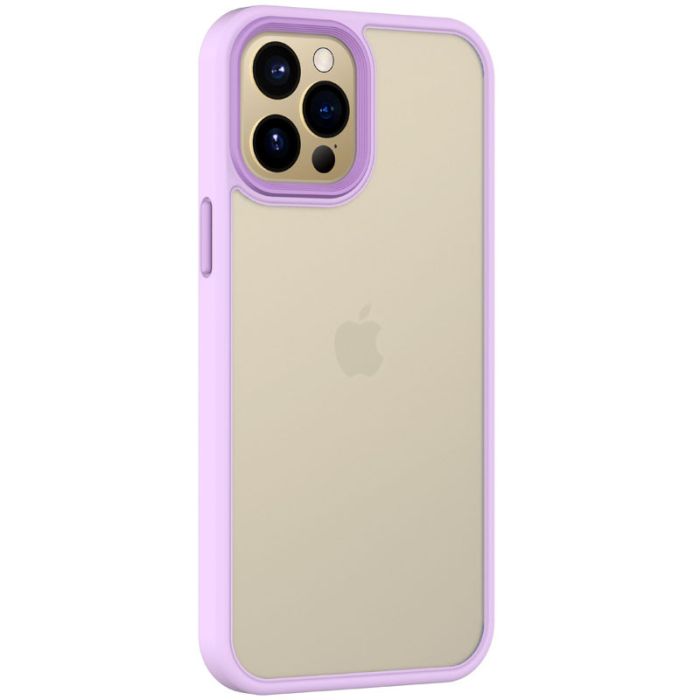 TPU+PC чохол Metal Buttons для Apple iPhone 12 Pro / 12 (6.1")