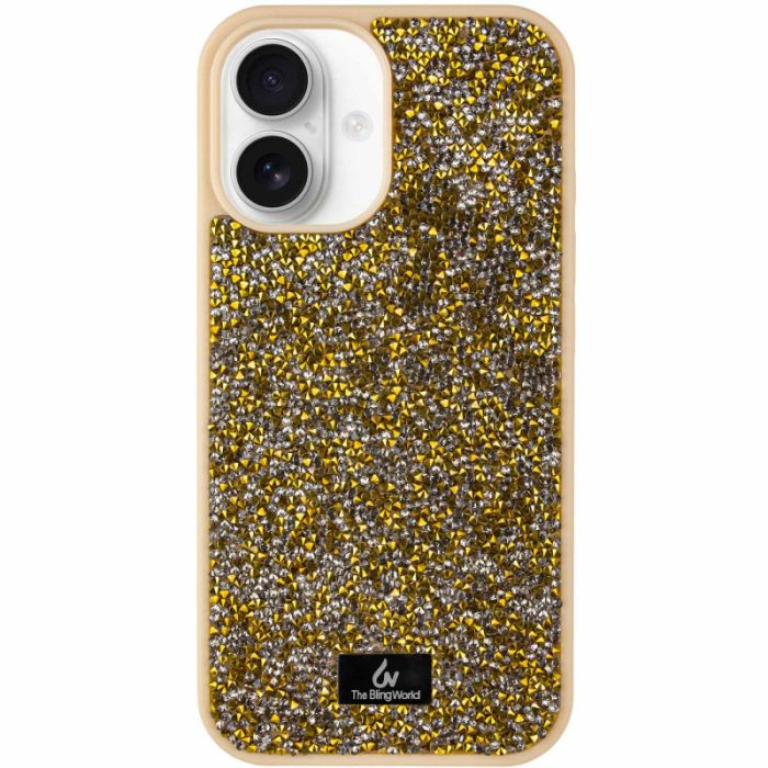 TPU чохол Bling World Rock Diamond для Apple iPhone 16 (6.1")