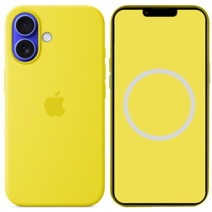 Чохол Silicone case (AAA) full with Magsafe and Animation для Apple iPhone 16 (6.1")