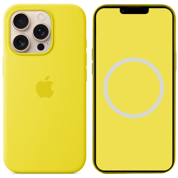 Чохол Silicone case (AAA) full with Magsafe and Animation для Apple iPhone 16 Pro (6.3")