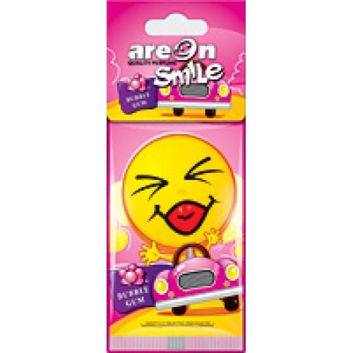 Освежитель воздуха AREON сухой лист Smile Dry Bubble Gum