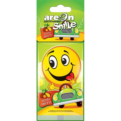 Освежитель воздуха AREON сухой лист Smile Dry Tutti Frutti