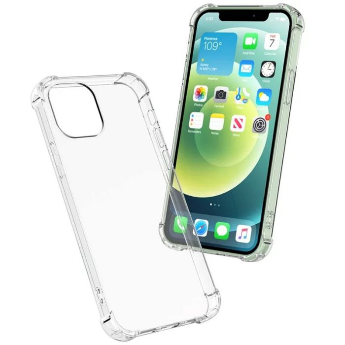 TPU чохол GETMAN Ease logo посилені кути для Apple iPhone 13 Pro Max (6.7")