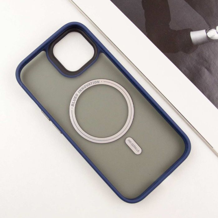 TPU+PC чохол Blueo Skin Friendly Frosted with MagSafe для Apple iPhone 15 (6.1")