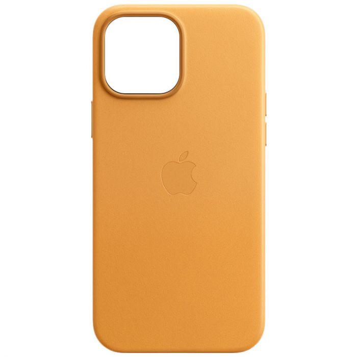 Кожаный чехол Leather Case (AA) with MagSafe для Apple iPhone 14 Pro (6.1")