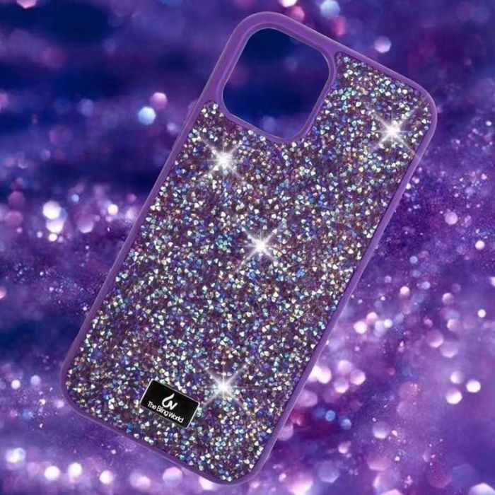 TPU чохол Bling World Rock Diamond для Apple iPhone 14 (6.1")