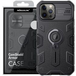 TPU+PC чохол Nillkin CamShield Armor no logo (шторка на камеру) для Apple iPhone 13 Pro (6.1")