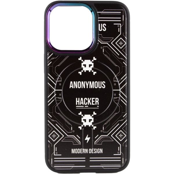 TPU+PC чехол Funny pictures with MagSafe для Apple iPhone 13 Pro (6.1")