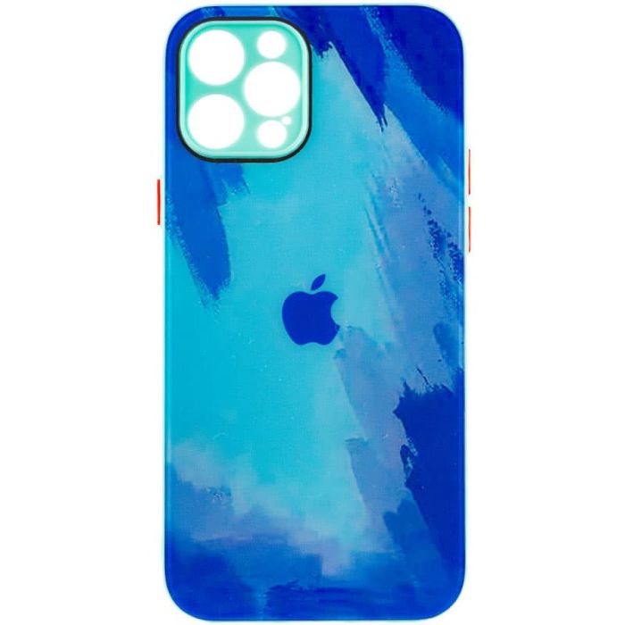 Чохол TPU+Glass Impasto abstract для Apple iPhone 12 Pro Max (6.7")