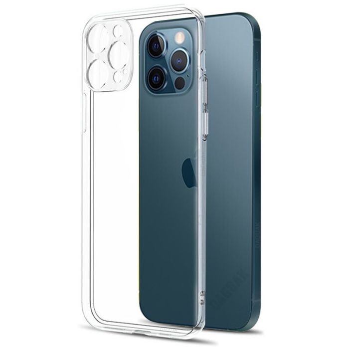 TPU чохол Epic Transparent 1,5mm Full Camera для Apple iPhone 12 Pro (6.1")