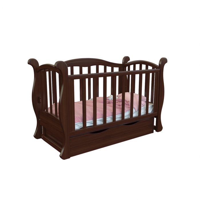 Дитяче ліжко - диван Angelo Lux - 6 кольорі "темний горіх".