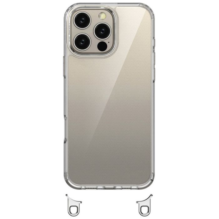 Чохол TPU Transparent with Straps для Apple iPhone 15 Pro (6.1")