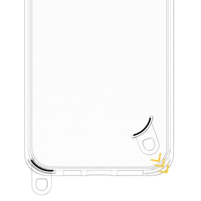 Чохол TPU Transparent with Straps для Apple iPhone 15 Pro (6.1")