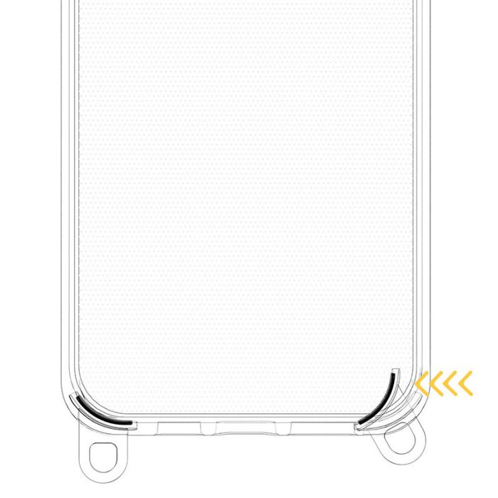 Чохол TPU Transparent with Straps для Apple iPhone 15 Pro (6.1")