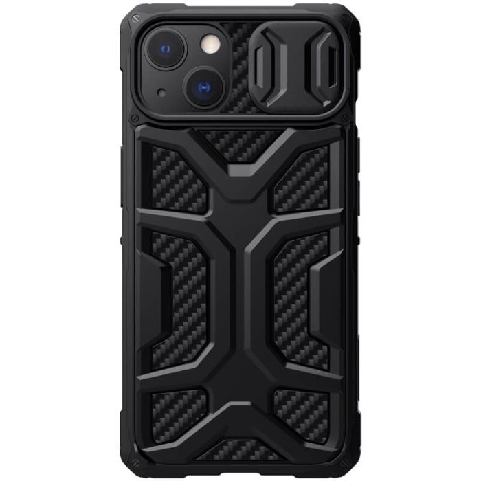 TPU+PC чохол Nillkin CamShield Adventurer (шторка на камеру) для Apple iPhone 13 (6.1")