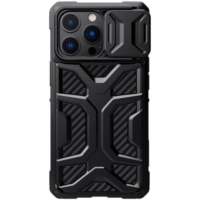 TPU+PC чохол Nillkin CamShield Adventurer (шторка на камеру) для Apple iPhone 13 Pro (6.1")