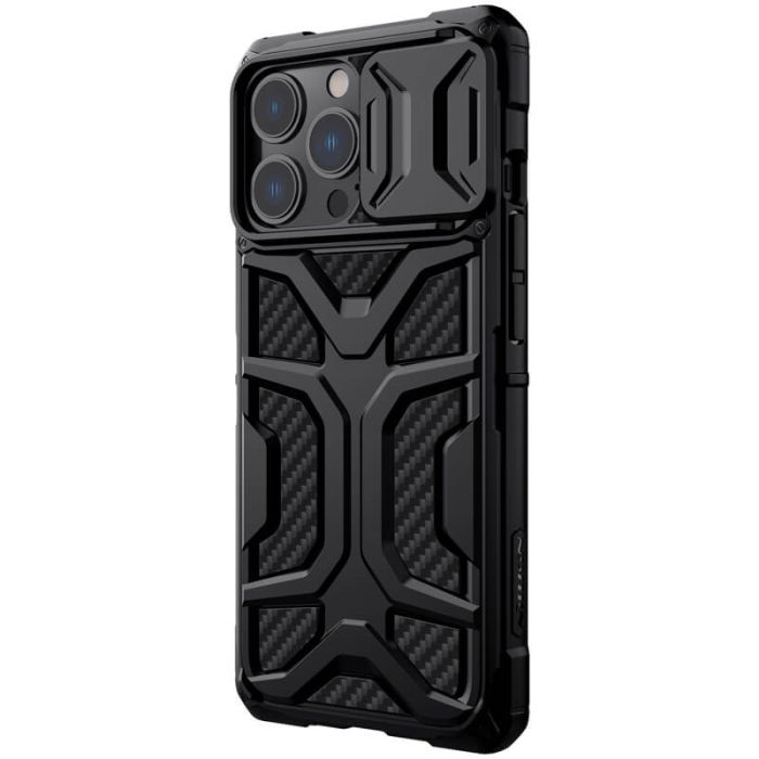 TPU+PC чохол Nillkin CamShield Adventurer (шторка на камеру) для Apple iPhone 13 Pro (6.1")