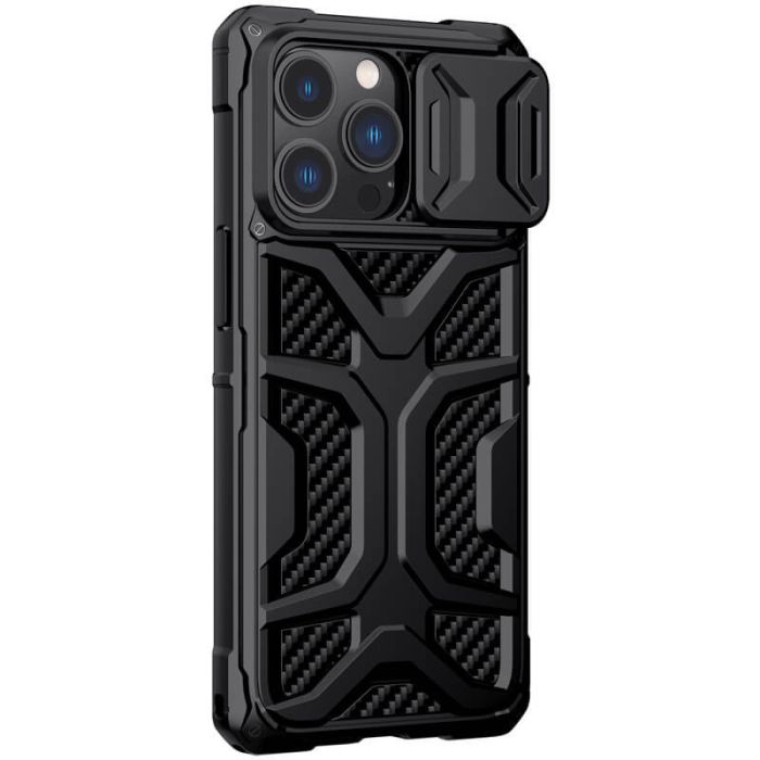 TPU+PC чохол Nillkin CamShield Adventurer (шторка на камеру) для Apple iPhone 13 Pro (6.1")