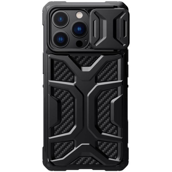 TPU+PC чохол Nillkin CamShield Adventurer (шторка на камеру) для Apple iPhone 13 Pro Max (6.7")