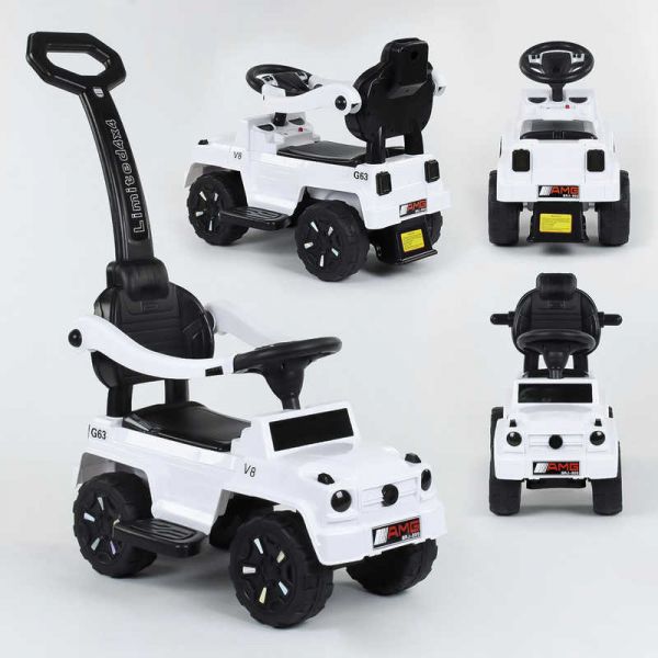 Каталка-толокар JOY Білий (809 CR-12400) зі світловими ефектами