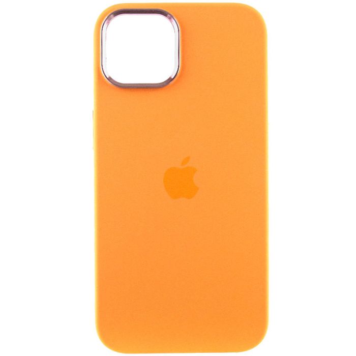 Чохол Silicone Case Metal Buttons (AA) для Apple iPhone 12 Pro / 12 (6.1")