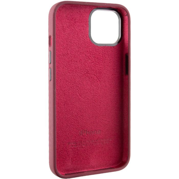 Чохол Silicone Case Metal Buttons (AA) для Apple iPhone 12 Pro Max (6.7")