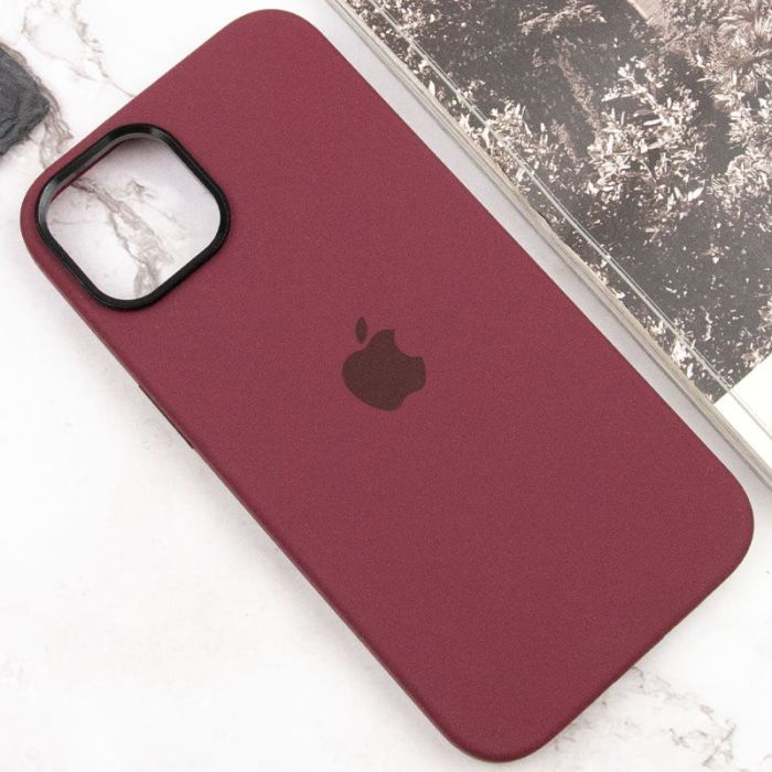 Чохол Silicone Case Metal Buttons (AA) для Apple iPhone 12 Pro Max (6.7")