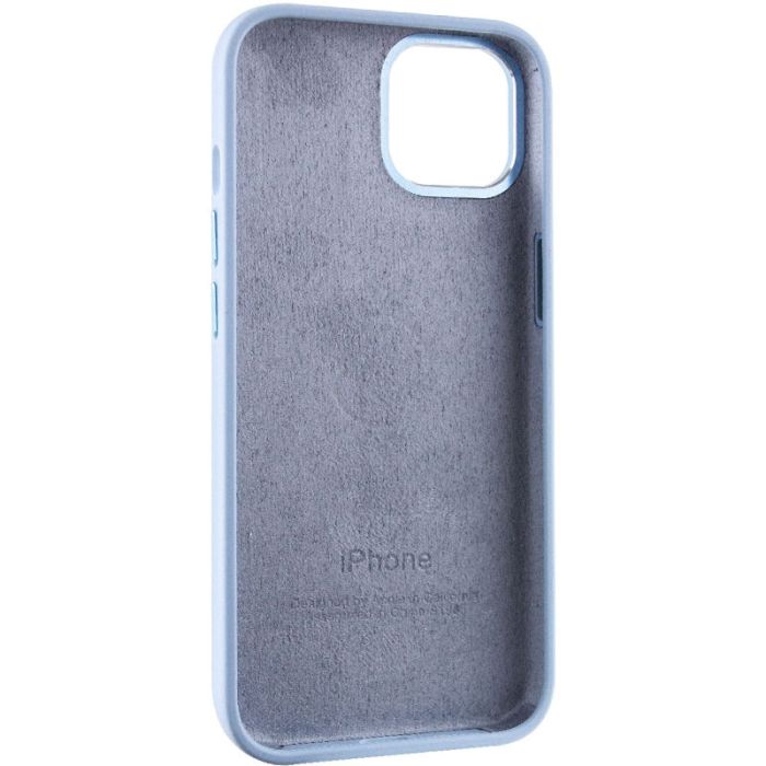 Чохол Silicone Case Metal Buttons (AA) для Apple iPhone 12 Pro Max (6.7")