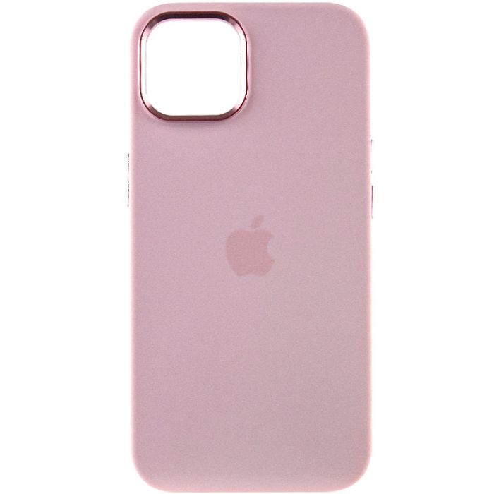 Чохол Silicone Case Metal Buttons (AA) для Apple iPhone 12 Pro Max (6.7")