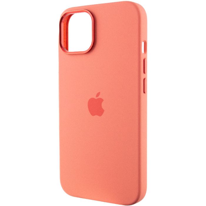 Чохол Silicone Case Metal Buttons (AA) для Apple iPhone 12 Pro Max (6.7")