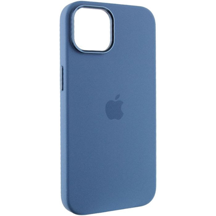 Чохол Silicone Case Metal Buttons (AA) для Apple iPhone 12 Pro Max (6.7")