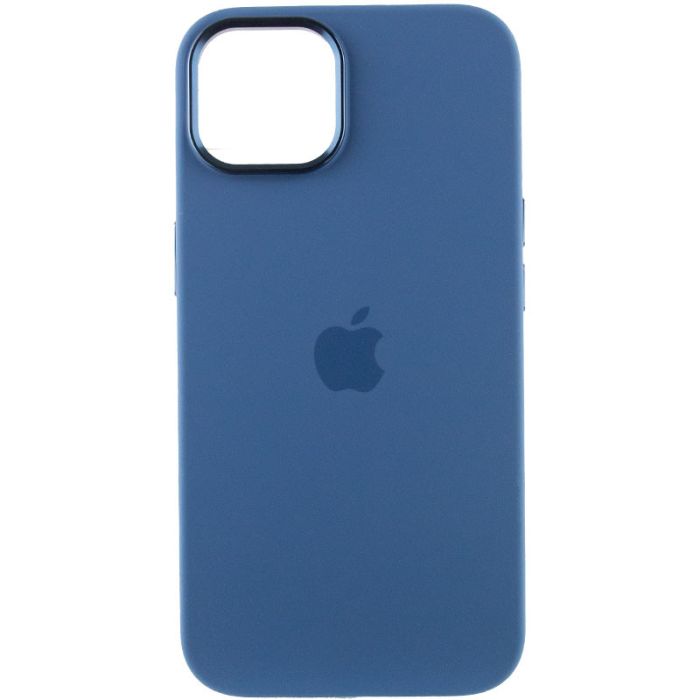 Чохол Silicone Case Metal Buttons (AA) для Apple iPhone 12 Pro Max (6.7")