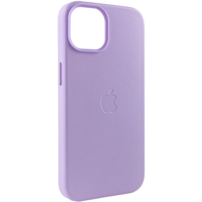 Шкіряний чохол Leather Case (AA Plus) with MagSafe для Apple iPhone 14 Plus (6.7")