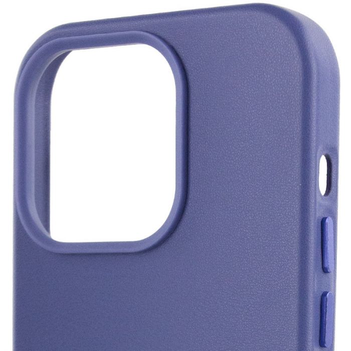 Шкіряний чохол Leather Case (AA Plus) with MagSafe для Apple iPhone 14 Pro (6.1")