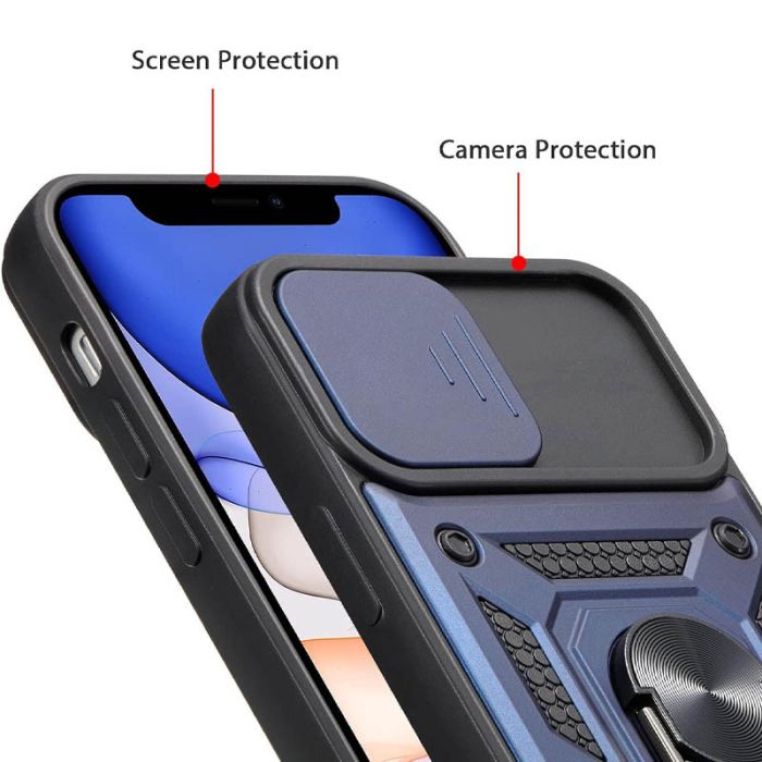 Ударостійкий чохол Camshield Serge Ring для Apple iPhone X / XS (5.8")