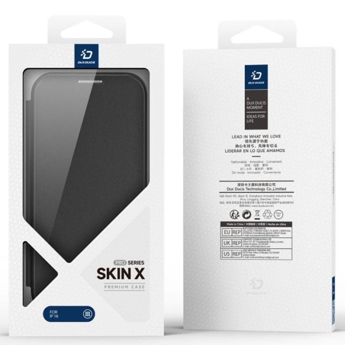 Чохол-книжка Dux Ducis Skin X Pro with MagSafe для Apple iPhone 16 (6.1")