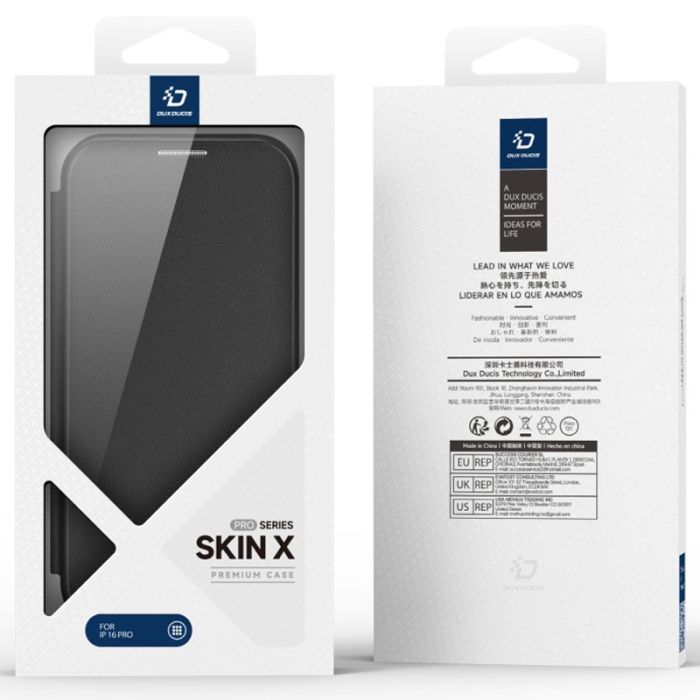 Чохол-книжка Dux Ducis Skin X Pro with MagSafe для Apple iPhone 16 Pro (6.3")